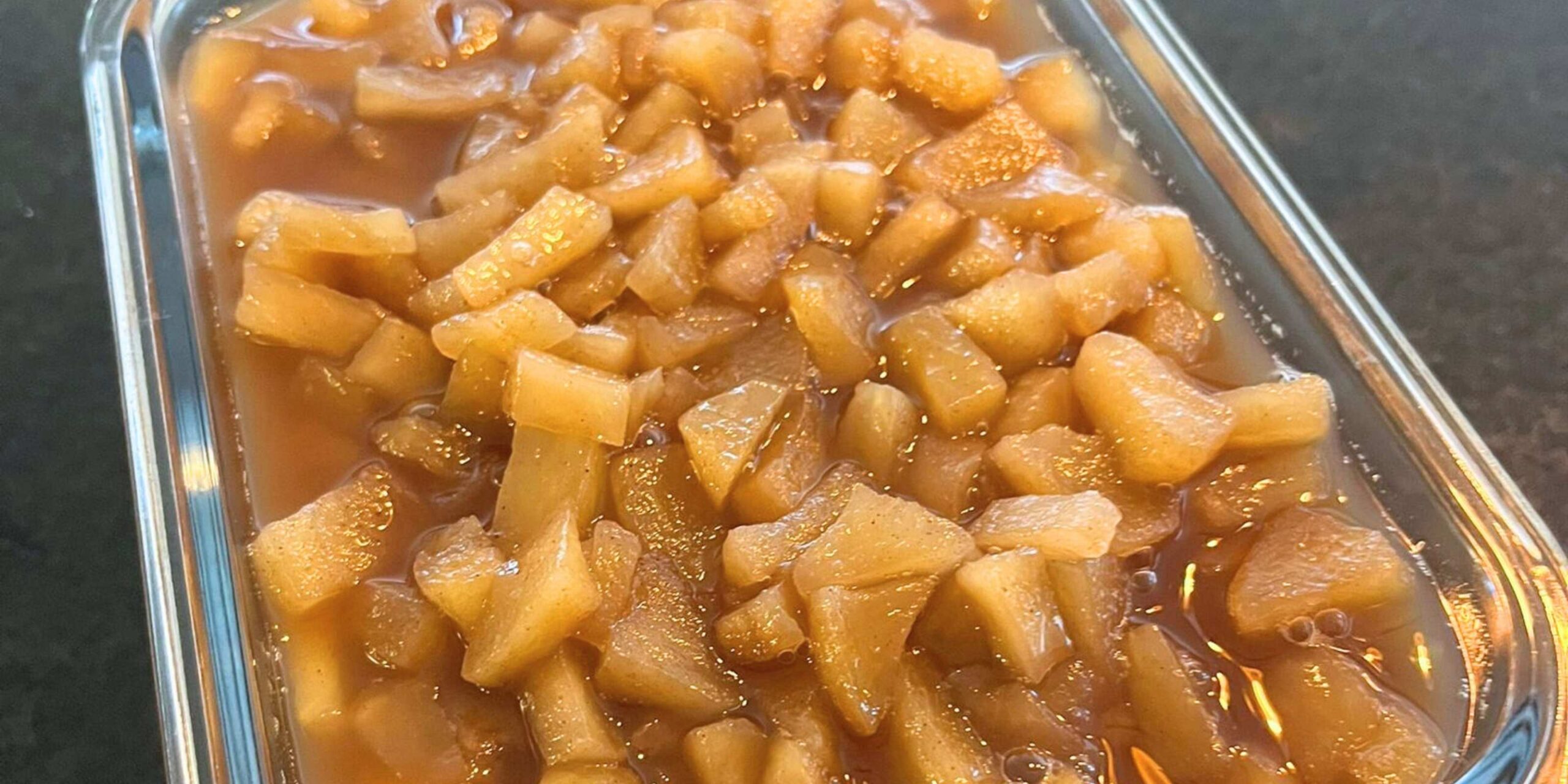 Mealpreppen Appeltaart-appel voor in de kwark