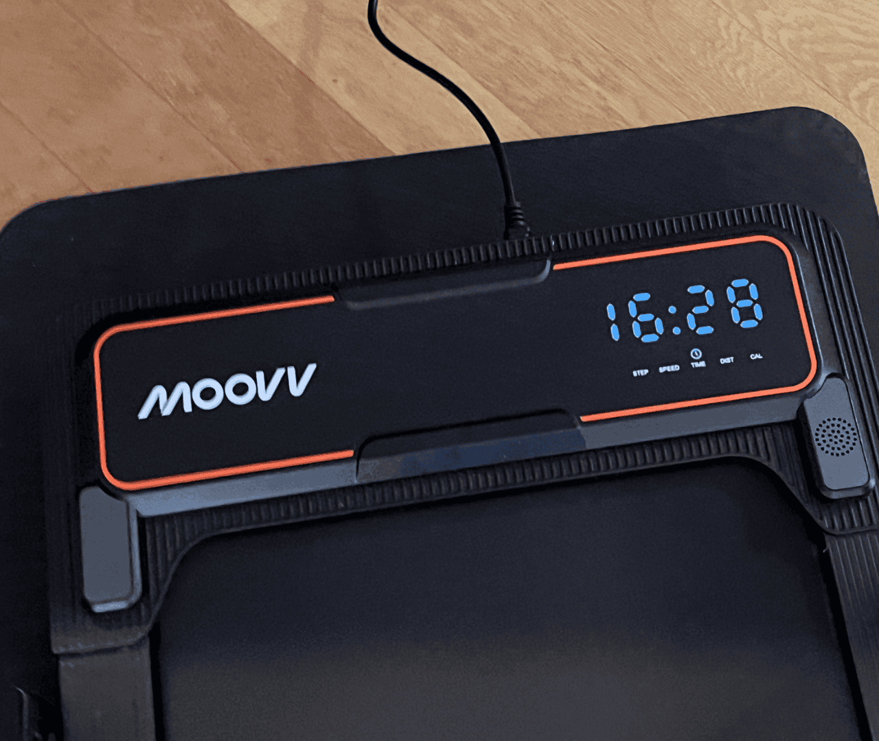 DIsplay Moovv SmartStep Pro v3 - tijdsweergave